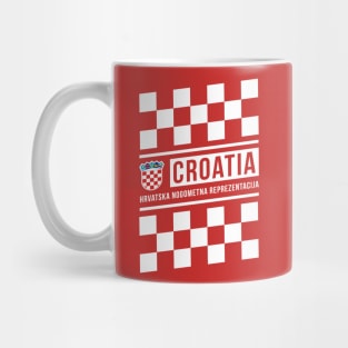 Croatia National Team Checkered Home Jersey Style Mug